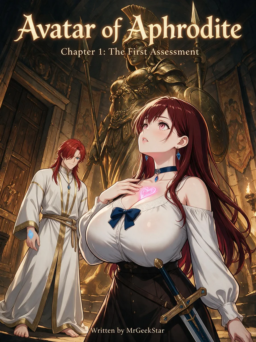 Avatar of Aphrodite adult fantasy comic cover